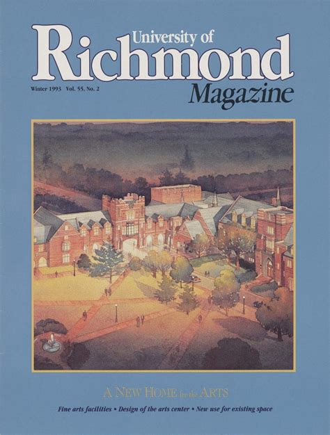 University Or Richmond Magazine Winter By Ur Scholarship