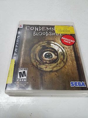 Condemned Bloodshot Sony Playstation Ps No Manual Free