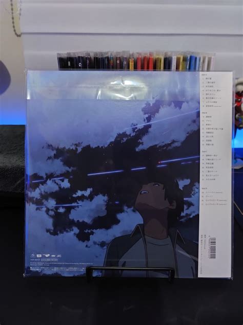 Your Name Kimi No Na Wa Radwimps Makoto Shinkai Inch Record Xlp