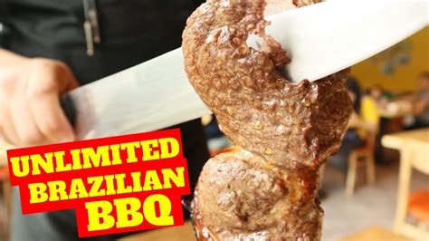 Unlimited Brazilian Bbq Meat Feast Youtube