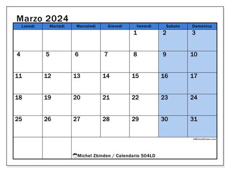 Calendario Marzo Ld Michel Zbinden It