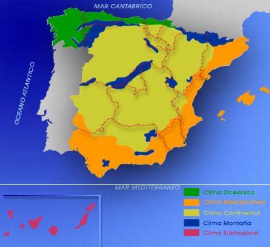 Zonas climáticas en España y consumo de calefacción