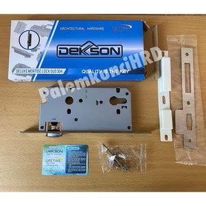 Jual Mortise Lock Dekkson MTS RL DL 8685 SSS Body Kunci Pelor Dekson 60