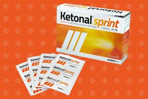 Ketonal Sprint Saszetki Przeciwb Lowe Szt Apteka Przyjazna