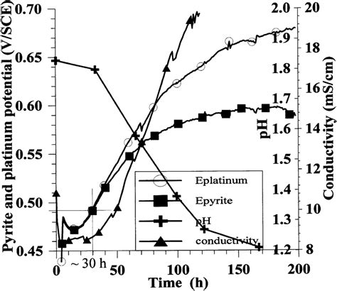 Monitoring Of E E Ph And Conductivity During Bioleaching Download Scientific Diagram