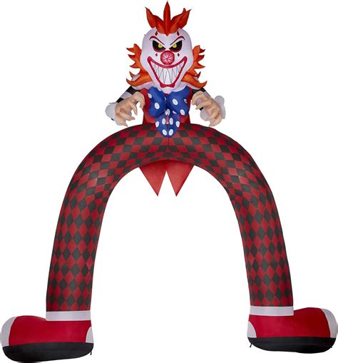 Amazon Spirit Halloween Ft Scary Clown Archway Inflatable