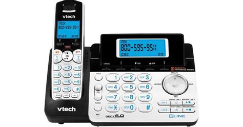 Vtech Two Line Expandable Cordless Phone With Answering System • Price