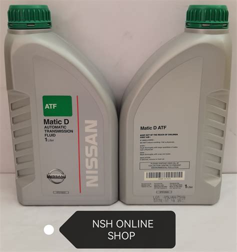 Nissan Matic D Auto Transmission Oil 1 Litre 100 Original Nissan