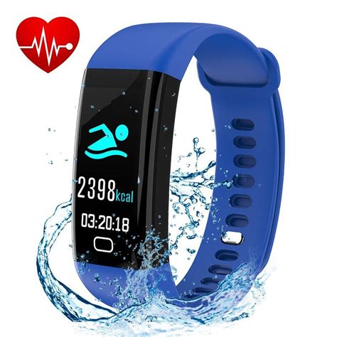 Fitness Tracker with Heart Rate Monitor Blood Pressure Monitor IP68 ...