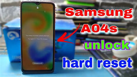 Samsung A S Hard Reset Samsung A S Pettrn Unlock Samsung A S