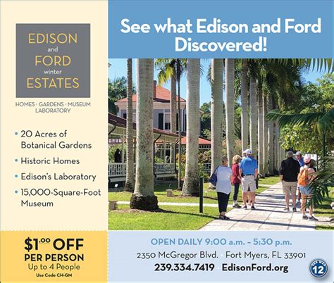 Edison & Ford Winter Estates | Guide And Map