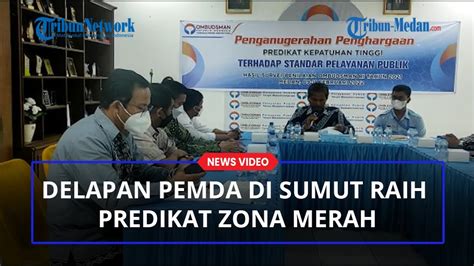 Hasil Survey Ombudsman Delapan Pemda Raih Predikat Zona Merah