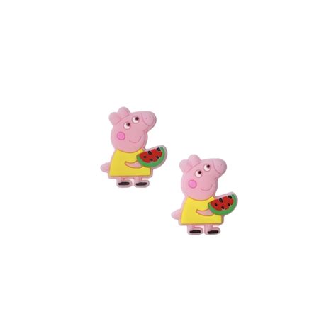 Aplique Peppa Pig Melancia Emborrachado Para Artesanato Apliqueme