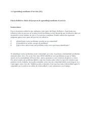 SOSC 3 2 Docx 3 2 Aprendizaje Mediante El Servicio AS Diario