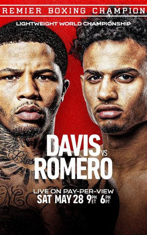 PBC Gervonta Davis Vs Rolando Romero Official PPV Replay TrillerTV