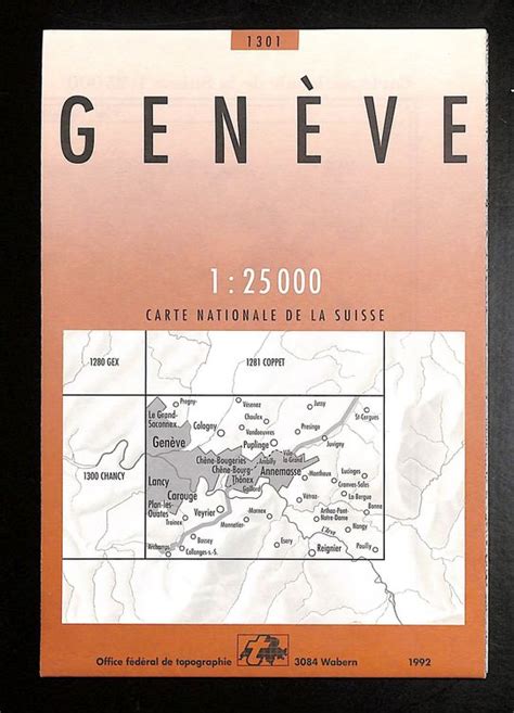 Gen Ve Carte Nationale De La Suisse Kaufen Auf