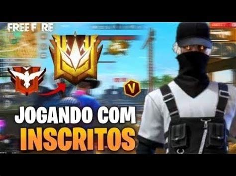 Free Fire Ao Vivo Cs Rank Jogando Inscritos Rankeada Br