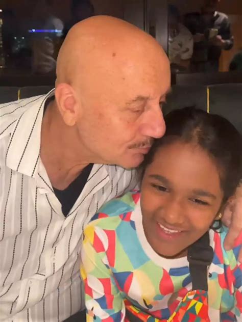 Anupam Kher Gets Emotional As He Talks To Satish Kaushik S Daughter