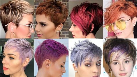 Modern Hollywood Collection Of Short Sexy Hair Bob Pixie Haircuts