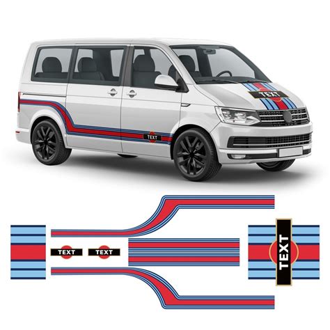 Martini Style Stripe Stickers For Volkswagen T T Star Sam