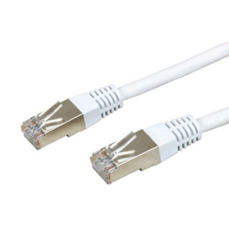 Cordon RJ45 Cat 6A S FTP 3M Blanc