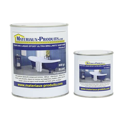 Peinture Laque Pour Salle De Bain Baignoire Lavabo Epoxy Ultra