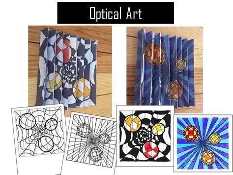 Optical Illusion Activity Op Art Teaching Resources