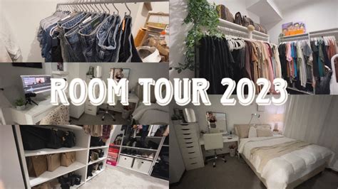 Room Tour Dream Room Pinterest Inspired Walk In Closet Youtube