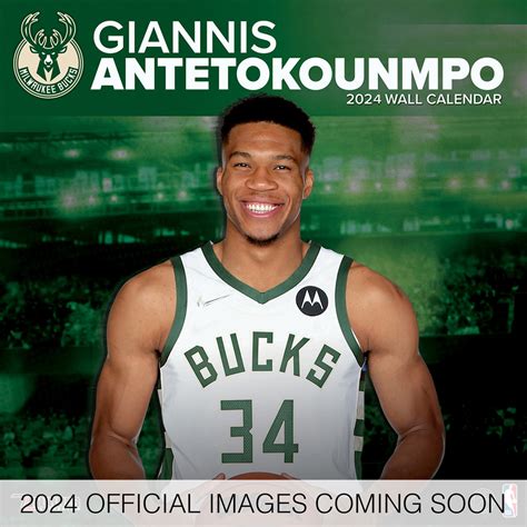 Buy Milwaukee Bucks Giannis Antetokounmpo 2024 Player Square Wall