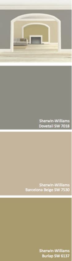 Dovetail Sw 7018 Cool Neutral Paint Color