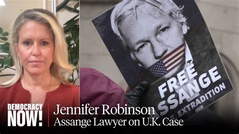 Press Freedom On Trial Julian Assange’s Lawyer On Extradition Case And Criminalizing Journalism