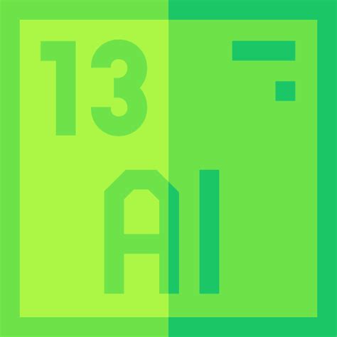 Aluminum Basic Straight Flat Icon