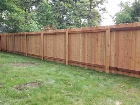 Custom Ceder Wood Fences Croix Area Fence