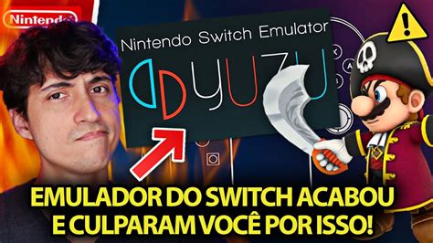 Fim da Linha Emulador de Nintendo Switch e 3DS São Encerrados YouTube