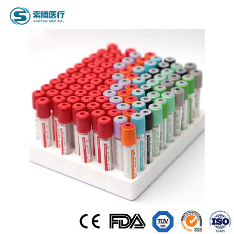 Sunton Quality Sterile Vacuum Blood Collection Tube China Disposable