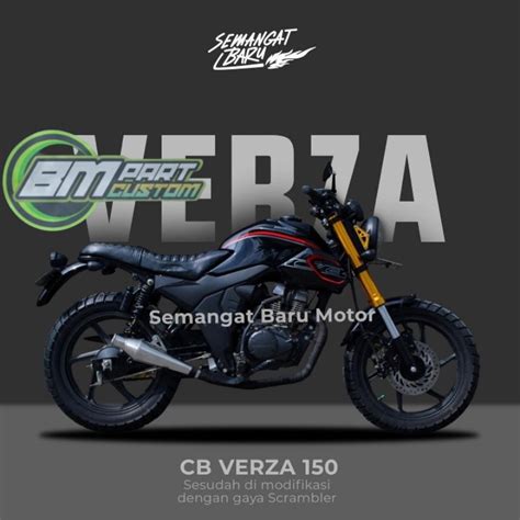 Jual Paket Verza Custom Japstyle Scrambler Tanpa Ganti Tangki Lengkap