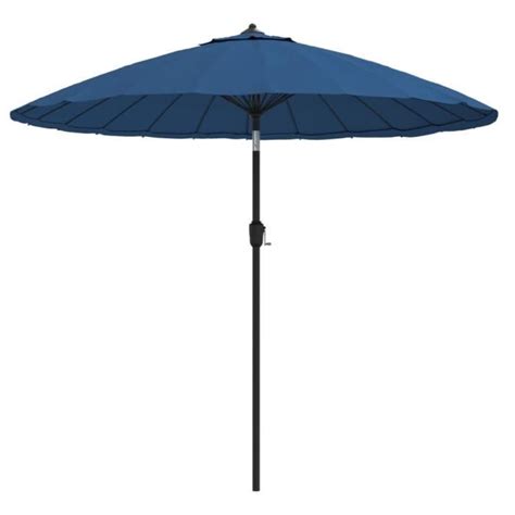 Dioche Parasol D Ext Rieur Avec M T En Aluminium Cm Bleu Azur Yw