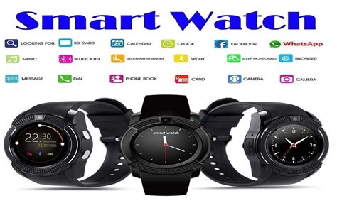 Techking Hot Deal With Years Warranty V Smart Watch Phone Touch