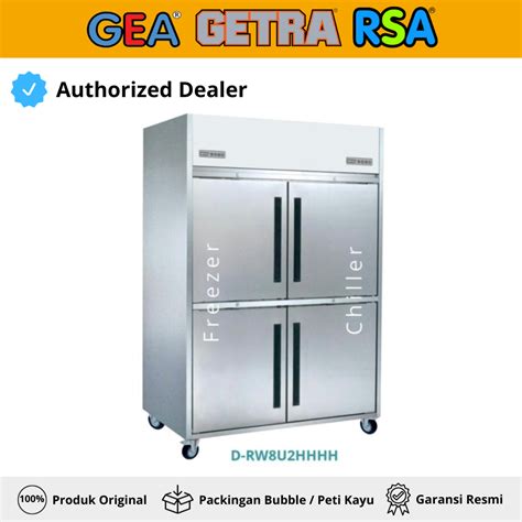 Jual Upright Chiller Freezer Pintu Gea D Rw U Hhhh Stainless Steel