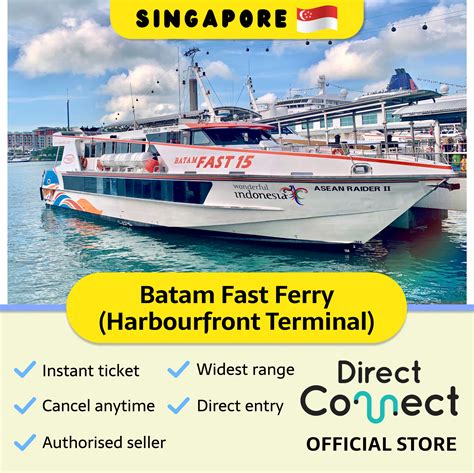 Batam Fast Ferry Singapore Harbourfront Terminal Batam Center