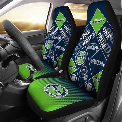 Pride Flag of Pro Seattle Seahawks Car Seat Covers – Vota Color