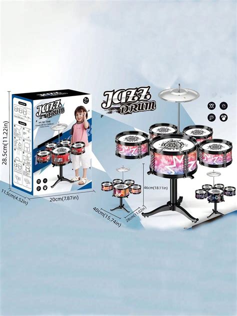 Kit De Batterie Jazz Diy Jouet De Jeu De R Le Interactif Parent Enfant