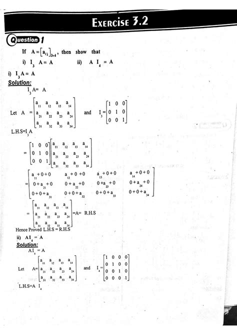 Solution Matrices And Determinants Studypool