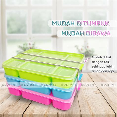 Jual Kotak Makan Catering Sekat Kotak Bekal Tempat Makan Lunch