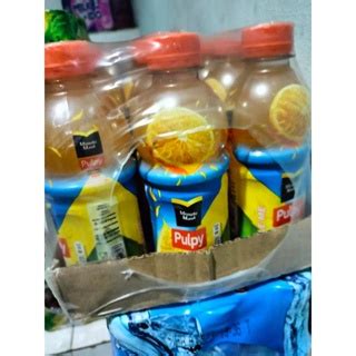 Jual Pulpy Orange 1 Dus 300ml Isi 12 Botol Minuman Jeruk Botol Sari