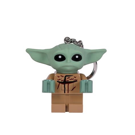 Lego Star Wars Baby Yoda Lego Minifigure Key Light Keyring The