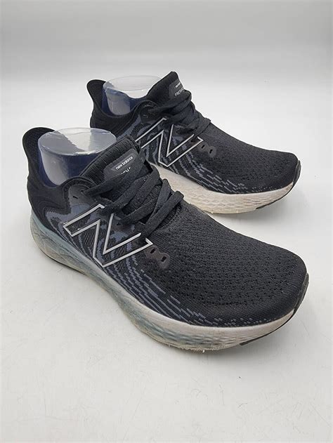 New Balance 1080 Womens Sz 8d Fresh Foam Running Race Lace Up Black Sneakers Ebay