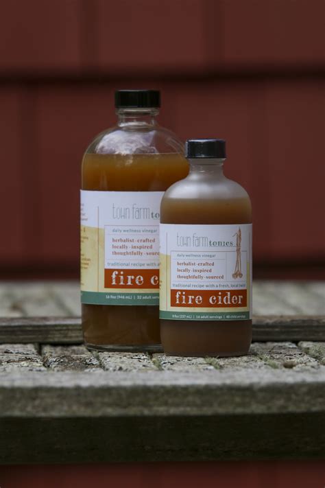 Fire Cider Town Farm Tonics