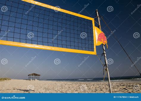 Beach Volleyball Net Stock Photo Image Of Play Summer 11767804