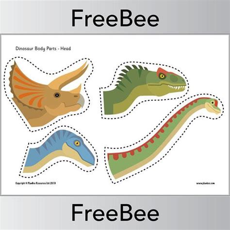 Build A Dinosaur Body Parts Printables